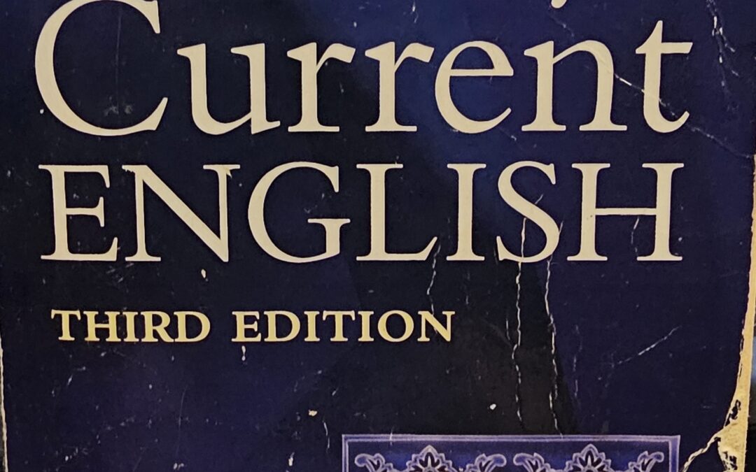 Oxford Dictionary of Current English 3rd Edition