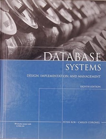 Database Systems: Design, Implementation, and Management